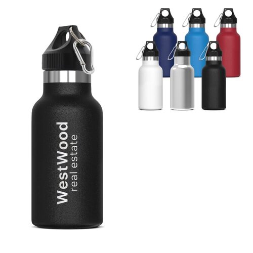 Toppoint Thermofles Lennox 350ml LT98891 – compacte RVS drinkfles met poedercoating bedrukt met logo voor relatiegeschenken