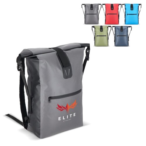 Toppoint Rugzak Adventure 20L IPX4, weerbestendige en duurzame rugzak met oprolbare top – ideaal relatiegeschenk voor actieve professionals