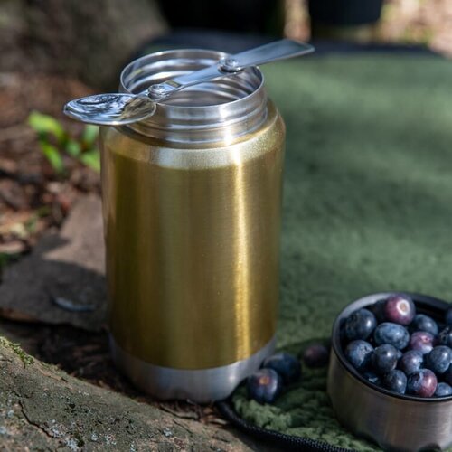 DeBle Sagaform Mark voedselthermos 600 ml LT52039 bedrukt of gegraveerd met logo voor warme en koude maaltijden