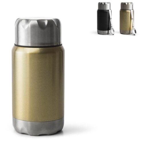DeBle Sagaform Mark voedselthermos 600 ml LT52039 bedrukt of gegraveerd met logo voor warme en koude maaltijden