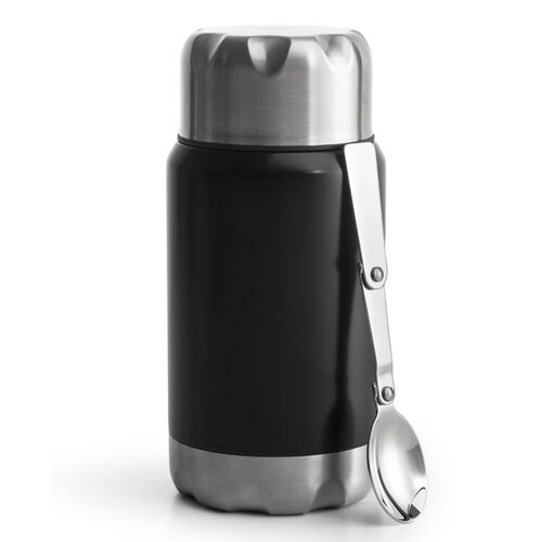 DeBle Sagaform Mark voedselthermos 600 ml LT52039 bedrukt of gegraveerd met logo voor warme en koude maaltijden