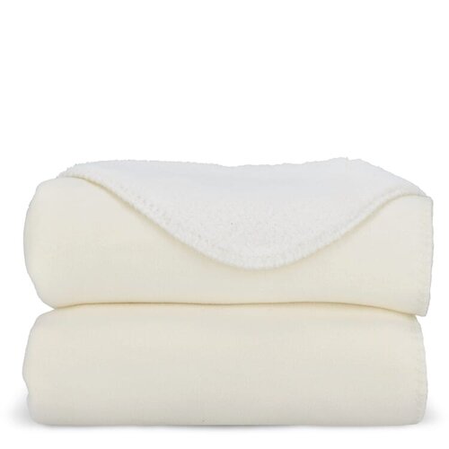 Sherpa fleece deken sublimatie 130x170 cm OEKO-TEX®, luxe zachte deken met full-color bedrukking – duurzaam relatiegeschenk voor comfort en warmte