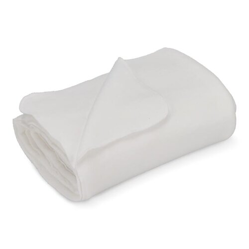 R-PET fleece deken sublimatie LT95011 van gerecycled materiaal bedrukt met logo 120 x 150 cm