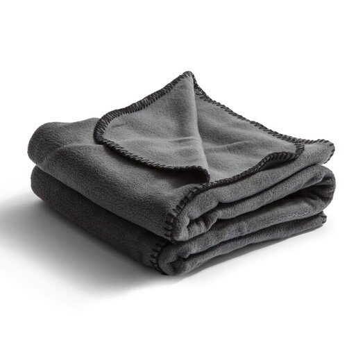 Nightingale fleece poncho LT54901 bedrukt met logo