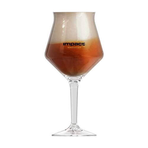 HappyGlass The Baron bierglas Tritan 400ml, onbreekbaar BPA-vrij glas – duurzaam bedrukt relatiegeschenk voor evenementen en horeca