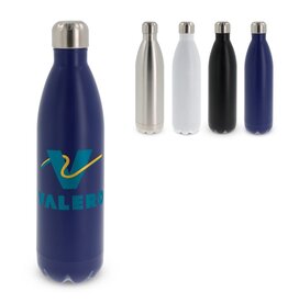RVS thermofles Swing 1000ml LT98804 bedrukt met logo – duurzaam relatiegeschenk