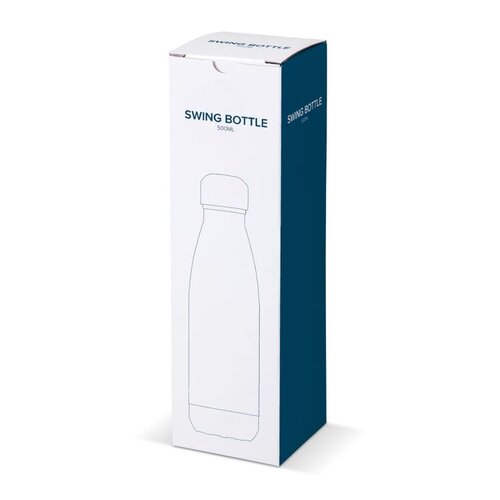 RVS thermofles Swing 500ml LT98807 bedrukt met logo – duurzaam relatiegeschenk voor bedrijven