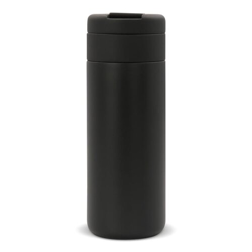 RVS thermofles Flow 400ml LT98714 bedrukt met logo – duurzaam relatiegeschenk voor bedrijven