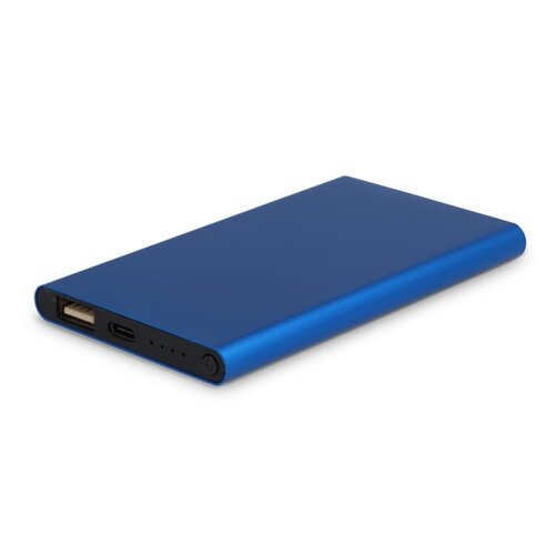 duurzame gerecycled aluminium powerbank Enera 4000mAh LT95514 bedrukt met logo – eco technologisch relatiegeschenk voor bedrijven
