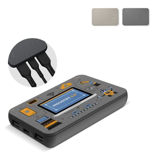 GP B+ Series powerbank 5000mAh LT45101 bedrukt met logo – betrouwbaar technologisch relatiegeschenk voor bedrijven