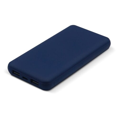 Elite Rubberized Powerbank 8000mAh LT95087 bedrukt met logo – stijlvol technologisch relatiegeschenk voor bedrijven
