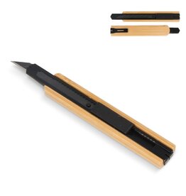 Hobby mes bamboe met ergonomisch handvat – duurzaam en precies gereedschap voor creatieve projecten en promotionele doeleinden