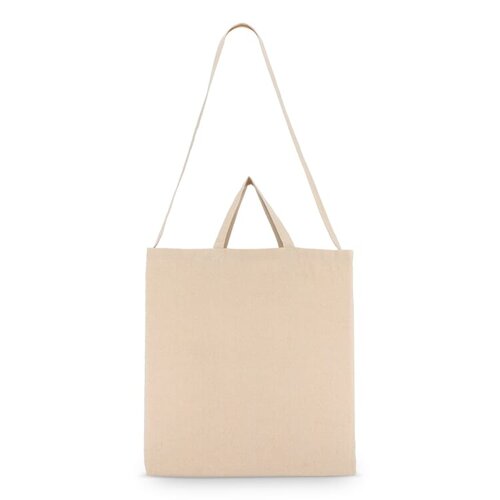 Katoenen tote OEKO-TEX® 220g, duurzame tas met schouderriem en handvatten – milieuvriendelijk bedrukt relatiegeschenk voor dagelijks gebruik