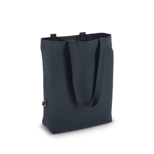 Fairtrade katoenen tas gekleurd 270g, stevige duurzame tas – ethisch bedrukt relatiegeschenk voor retail, events en promotie