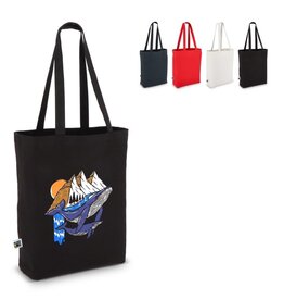 Fairtrade katoenen tas gekleurd 270g, stevige duurzame tas – ethisch bedrukt relatiegeschenk voor retail, events en promotie