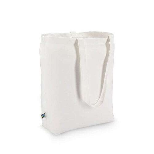 Fairtrade katoenen tas gekleurd 270g, stevige duurzame tas – ethisch bedrukt relatiegeschenk voor retail, events en promotie