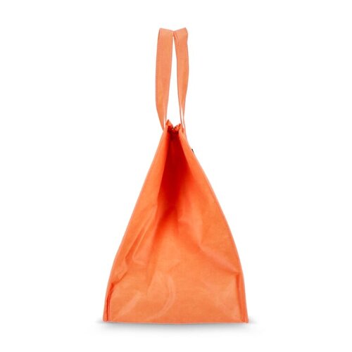 Koeltas R-PET Non-Woven LT95391 van gerecycled PET met aluminium isolatievoering en ruim drukoppervlak bedrukken met logo