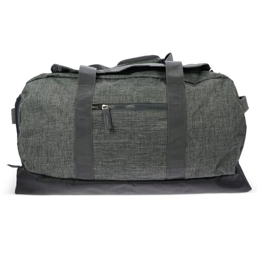 Duffel Mercurius R-PET, duurzame reistas van gerecyclede PET-flessen – milieuvriendelijk bedrukt relatiegeschenk voor reizen en sport