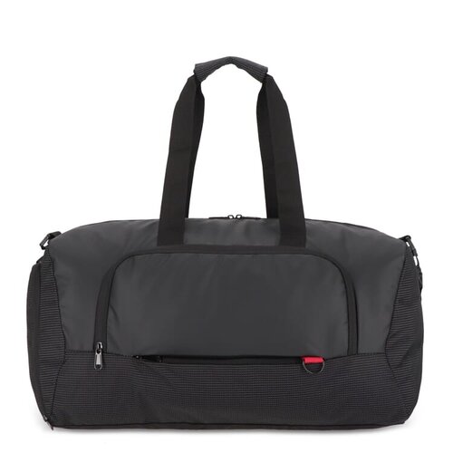 Weekend tas Maverick 27L, luxe reistas van jacquard en 600D met PU-coating – stijlvolle bedrukt relatiegeschenk voor reizen en werk