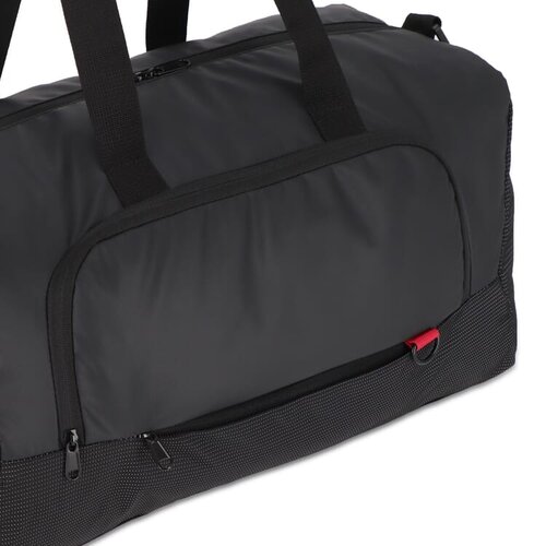 Weekend tas Maverick 27L, luxe reistas van jacquard en 600D met PU-coating – stijlvolle bedrukt relatiegeschenk voor reizen en werk