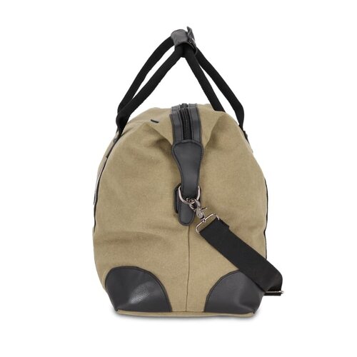 Gerecycled katoenen canvas weekendtas Harper - LT95299 Gerecycled katoenen canvas weekendtas Harper - LT95299