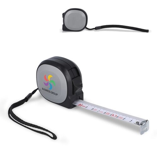 MeasureMate rolmaat 3 meter bedrukken met logo DeBle duurzaam meetlint NL BE