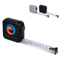 SizeSure rolmaat 5 meter bedrukken met logo DeBle duurzaam meetlint NL BE