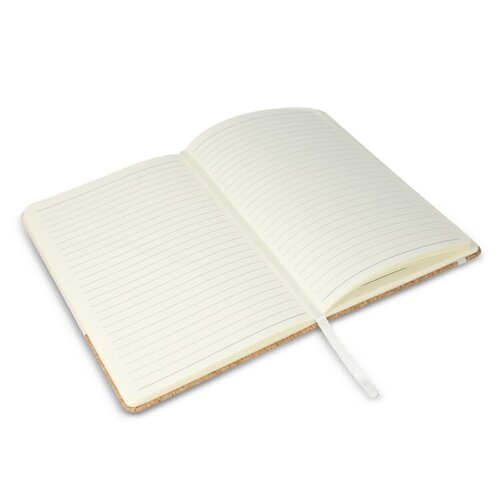 DéBlé katoen kurk notitieboek LT92084 bedrukt met logo