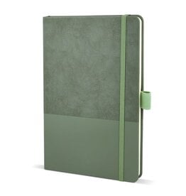 DéBlé Thermo Leather notitieboek LT92088 bedrukt met logo