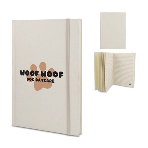 DéBlé melkkarton notitieboek LT92080 bedrukt met logo