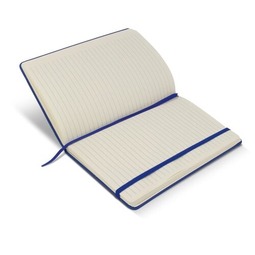 Duurzaam notitieboek R-PET/PU A5 met FSC-papier – luxe bedrukt relatiegeschenk van gerecycled materiaal voor kantoor en promotie