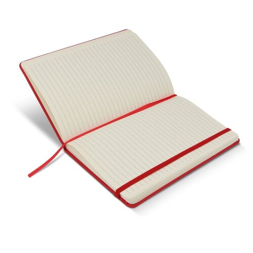 Duurzaam notitieboek R-PET/PU A5 met FSC-papier – luxe bedrukt relatiegeschenk van gerecycled materiaal voor kantoor en promotie