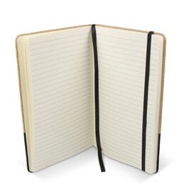 DéBlé jute notitieboek LT92077 bedrukt met logo