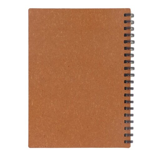 DéBlé gerecycled leren notitieboek LT92069 bedrukt met logo