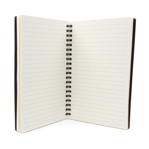 DéBlé gerecycled leren notitieboek LT92069 bedrukt met logo