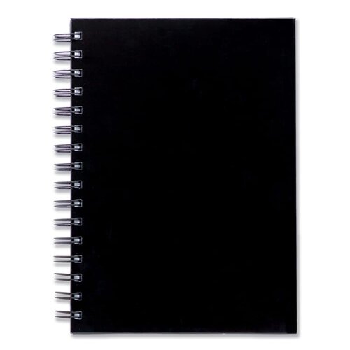 DéBlé vlakliggend spiraal notitieboek LT90894 bedrukt met logo