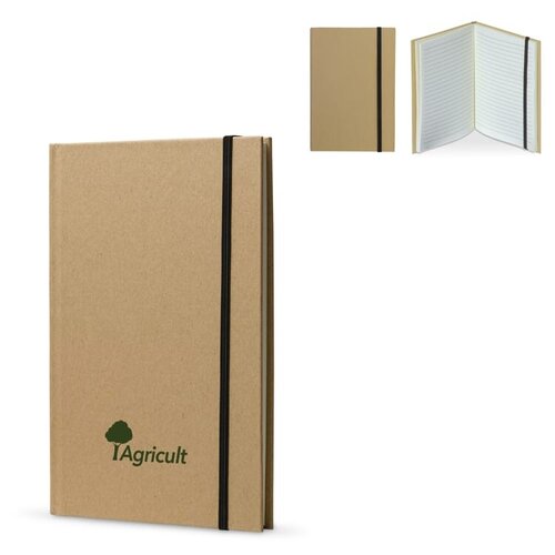 DéBlé hardcover kartonnen notitieboek LT90837 bedrukt met logo