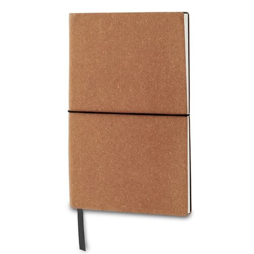 DéBlé luxe notitieboek van gerecycled leer LT92521 bedrukt met logo