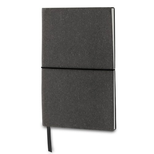 DéBlé luxe notitieboek van gerecycled leer LT92521 bedrukt met logo