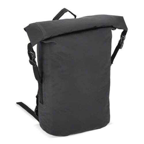 Rolltop rugzak 25 liter waterdicht – DeBle outdoor rugzak met logo en rolltop-sluiting voor bedrijven