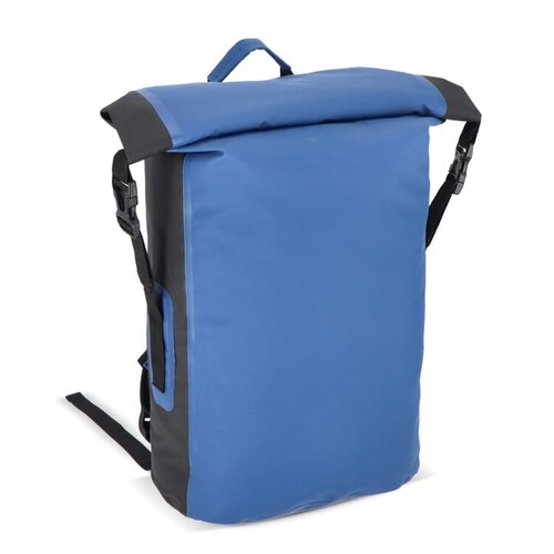 Rolltop rugzak 25 liter waterdicht – DeBle outdoor rugzak met logo en rolltop-sluiting voor bedrijven