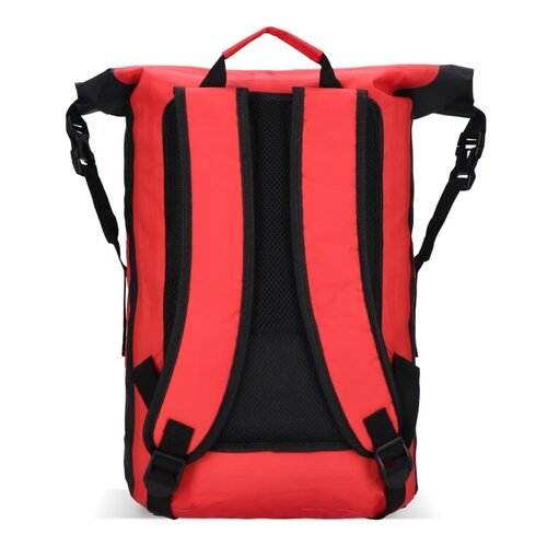 Rolltop rugzak 25 liter waterdicht – DeBle outdoor rugzak met logo en rolltop-sluiting voor bedrijven