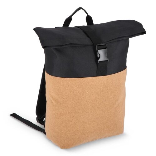 Rolltop rugzak kurk & R-PET 18L LT95292 bedrukken met logo