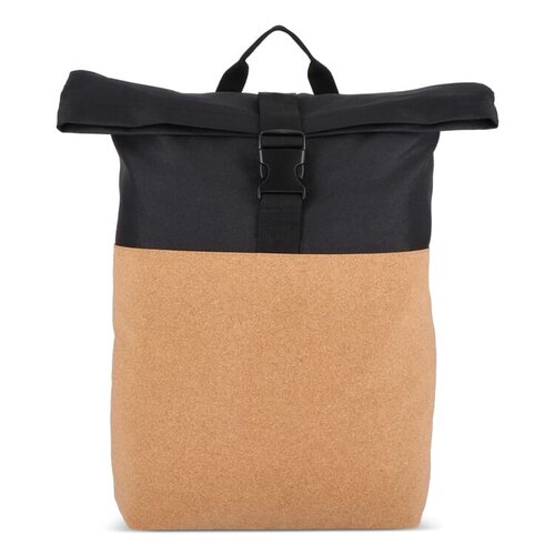 Rolltop rugzak kurk & R-PET 18L LT95292 bedrukken met logo