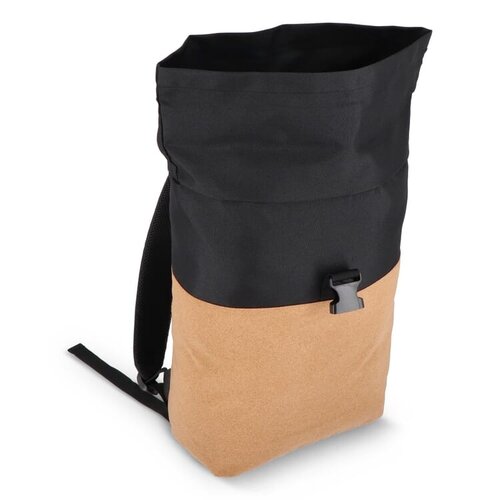 Rolltop rugzak kurk & R-PET 18L LT95292 bedrukken met logo