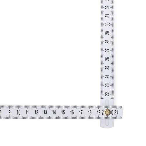 geijkte duimstok 2m LT90220 DeBle professioneel meetgereedschap
