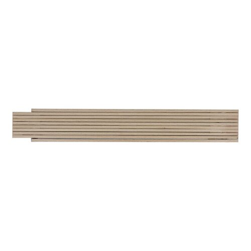 Houten duimstok 2 meter bedrukken met logo DeBle meetlat premium NL BE