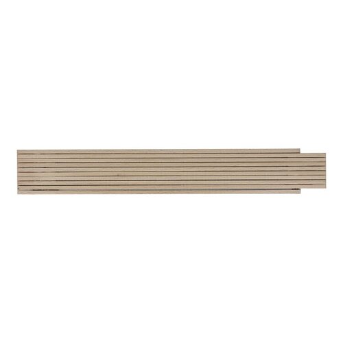Houten duimstok 2 meter bedrukken met logo DeBle meetlat premium NL BE