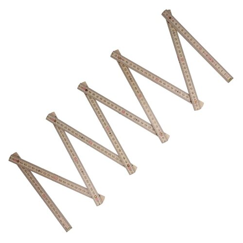 Houten duimstok 2 meter bedrukken met logo DeBle meetlat premium NL BE