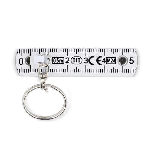 duimstok sleutelhanger 0,5m LT90200 DeBle compact professioneel meetgereedschap